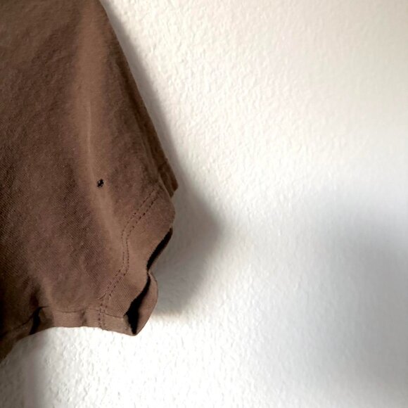 Strawberry Shortcake Cutie Pie Brown Graphic Tee Shirt Top Women's Small - Picture 4 of 4